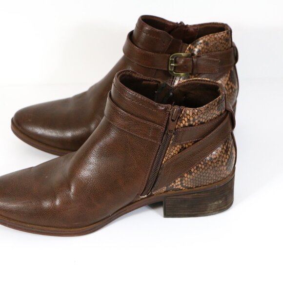 *Baretraps Maci Brown Leather Ankle Boot - Picture 6 of 6
